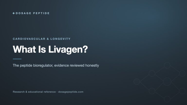 What is Livagen? Mechanism, Benefits, Dosage & More