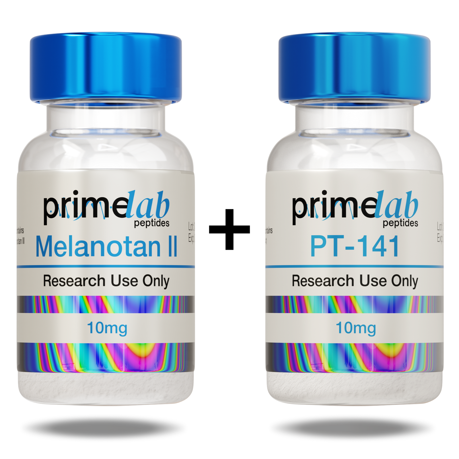 Melanotan II (10 mg Vial) & PT-141 (10 mg Vial)