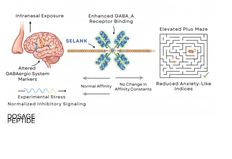 How Does Selank Modulate GABAergic Activity To Reduce Human Anxiety Levels?