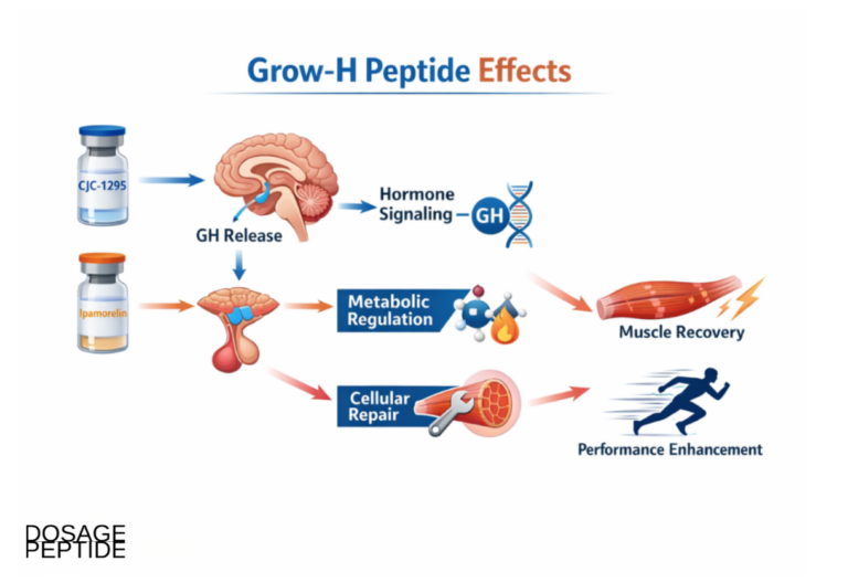 How Does the Grow-H Peptide Blend Influence Muscle Recovery and Performance Pathways?