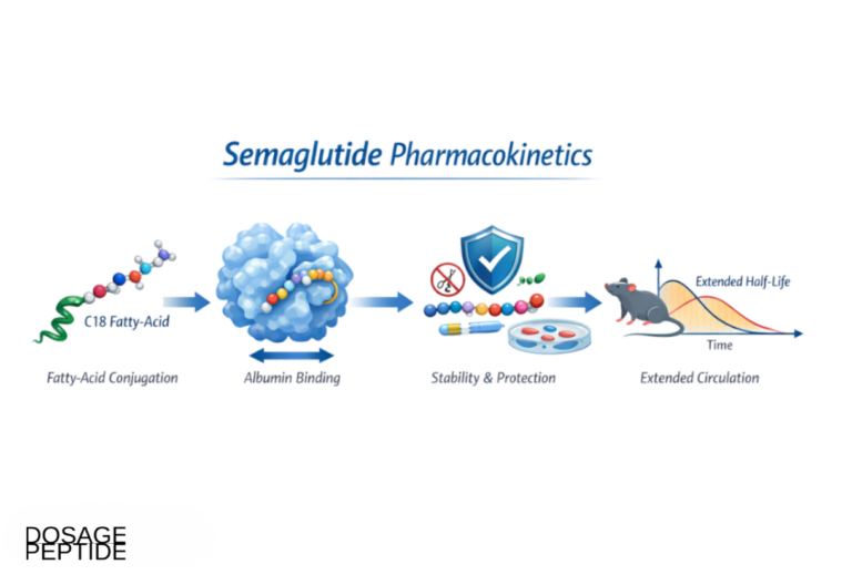 How Does Fatty-Acid Conjugation Shape Semaglutide Pharmacokinetics in Experimental Models?