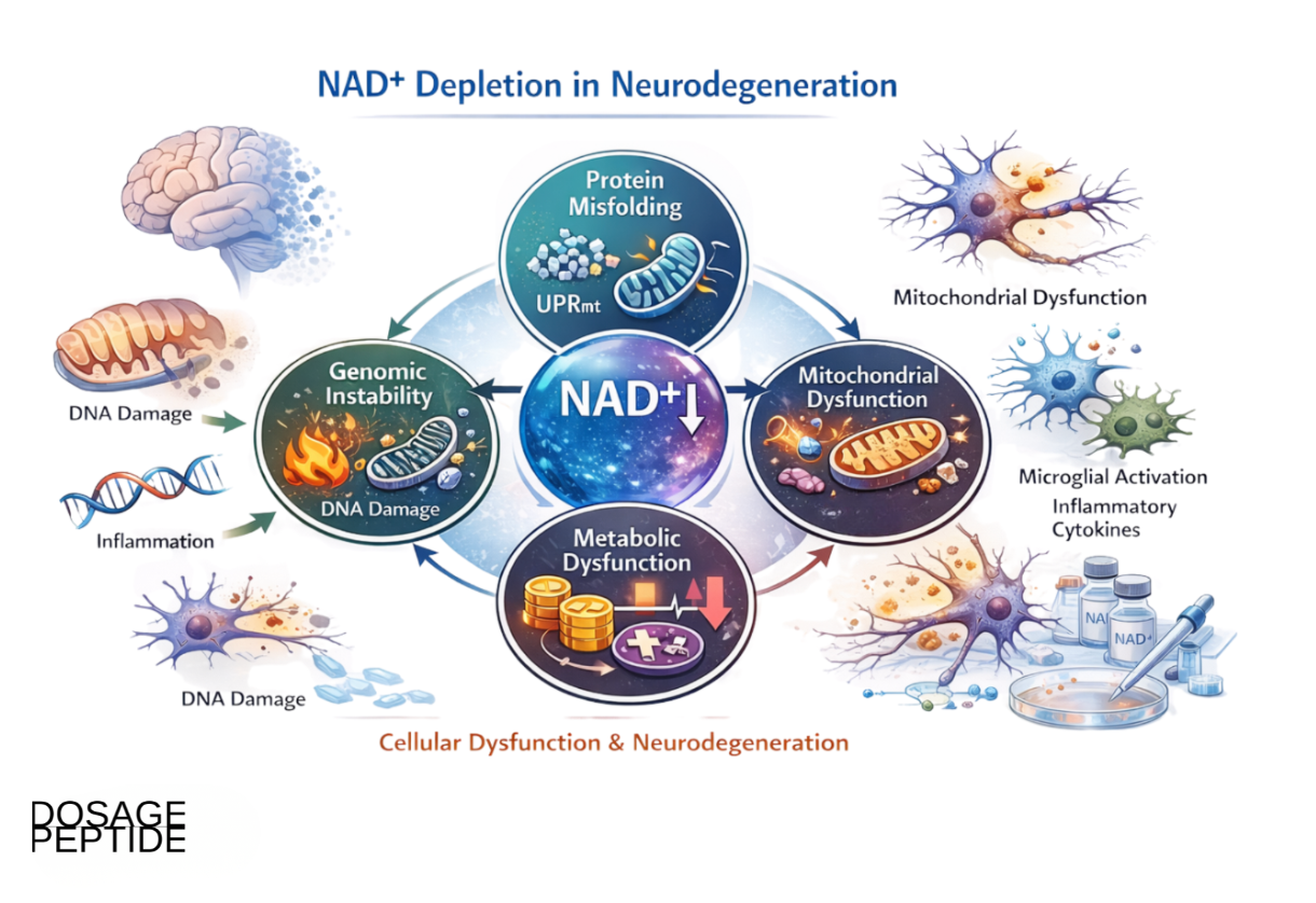 Is NAD⁺ Deficiency Implicated in Neurodegenerative Disease Progression Mechanisms?