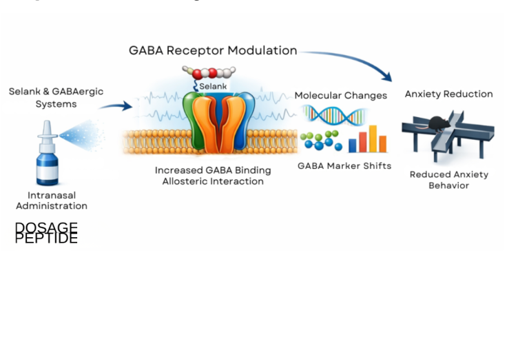 How Does Selank Influence GABA Signaling to Help Lower Anxiety Levels?