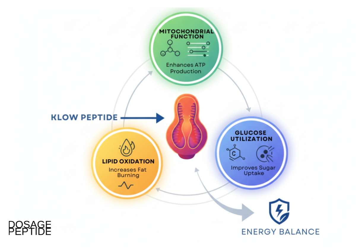 How Research Links KLOW Peptide to Energy and Metabolic Function?