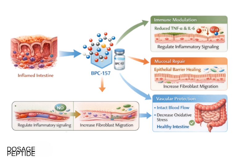How BPC-157 Influences Inflammation and Mucosal Repair in IBD Models?