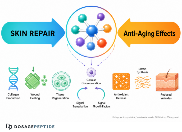 What Scientific Evidence Supports GHK-Cu’s Role in Skin Repair and Anti-Aging Processes?