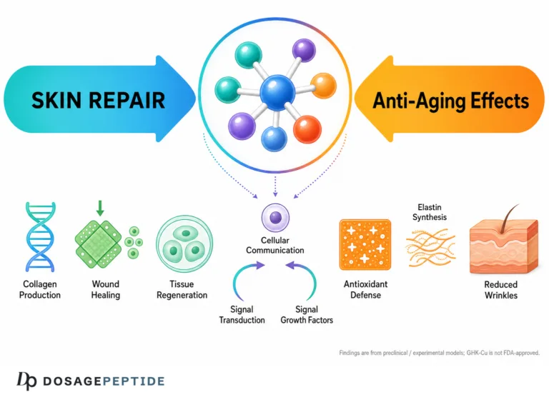 What Scientific Evidence Supports GHK-Cu’s Role in Skin Repair and Anti-Aging Processes?