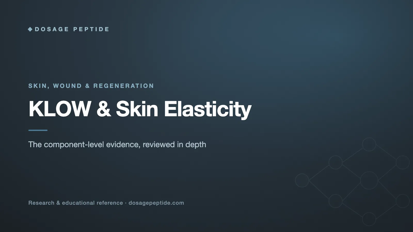 KLOW and Skin Elasticity: What Each Peptide Does (2026)