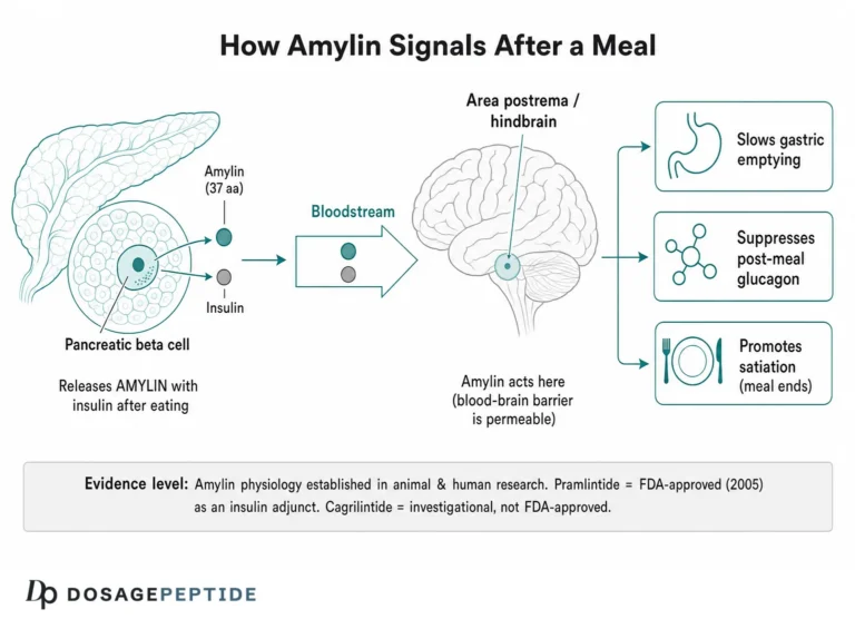 What Is Amylin? The Satiety Hormone Behind Cagrilintide Research