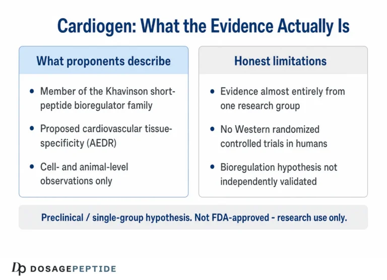 What Is Cardiogen? The Cardiovascular Peptide Bioregulator Explained