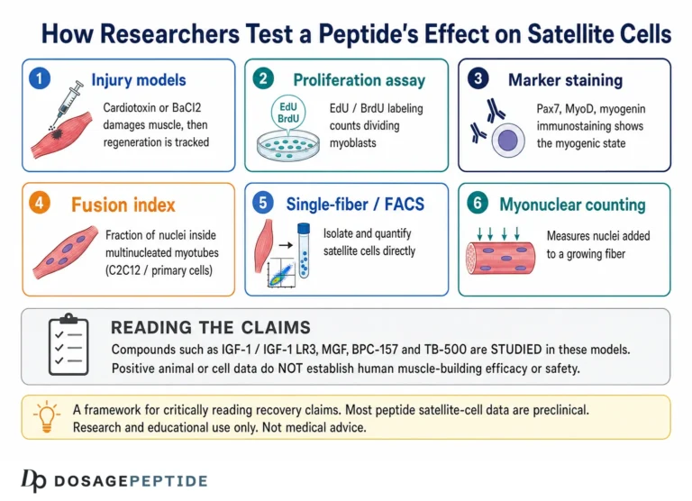 Satellite Cells and Muscle Regeneration: How Peptide Research Is Evaluated