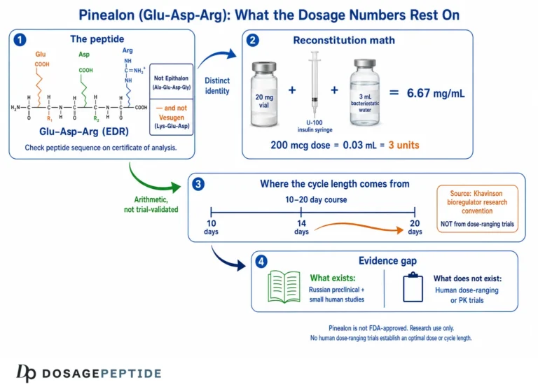 Pinealon Dosage: Cycle Length, Amount Per Day & the Research Protocol