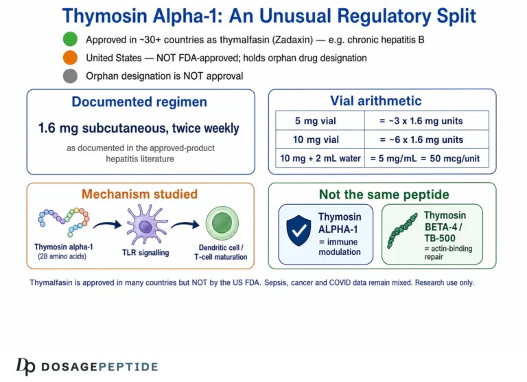Thymosin Alpha-1 Dosage: Protocol, Reconstitution & Cycle