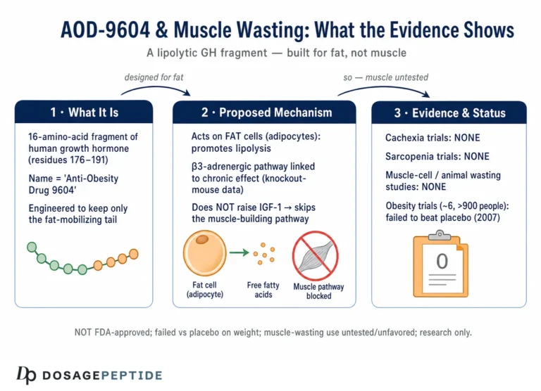 Can AOD Aid Recovery from Muscle Wasting in Cachexia or Sarcopenia?