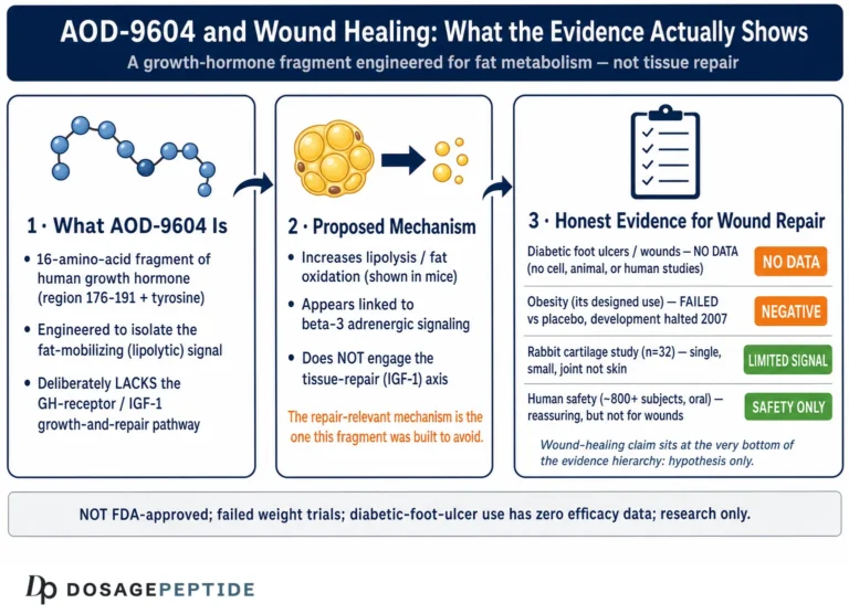 Could AOD-9604 Enhance Healing in Diabetic Foot Ulcers and Wound Repair?