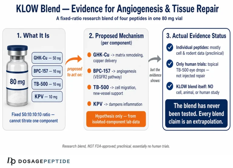 What Evidence Supports KLOW Peptides in Angiogenesis and Tissue Repair?