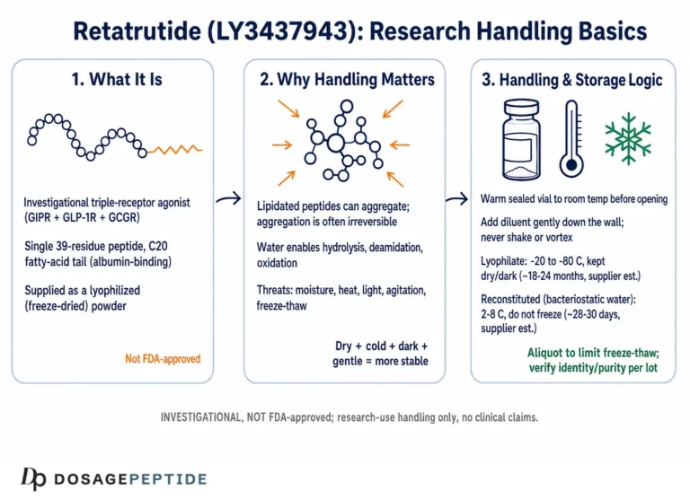What Are the Critical Handling Protocols for Retatrutide Research Studies?