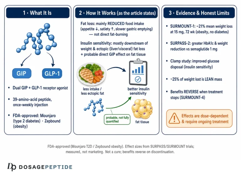 How Does Tirzepatide Improve Fat Loss and Insulin Sensitivity in Clinical Research?