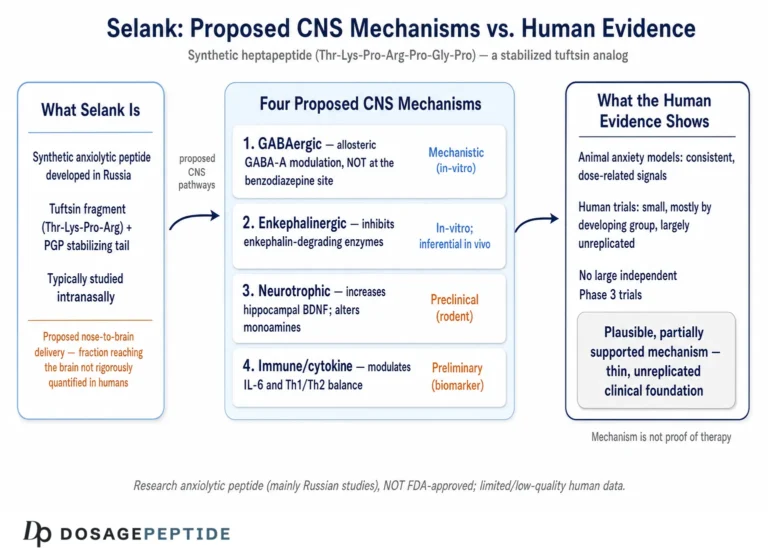 How Does Selank Regulate Behavior via Central Nervous System Pathways?