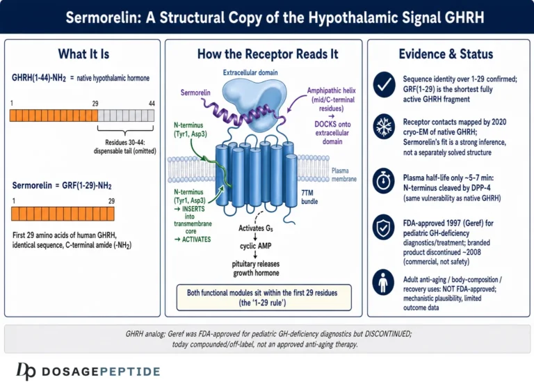 What Structural Features Enable Sermorelin To Mimic Native Hypothalamic Peptides?