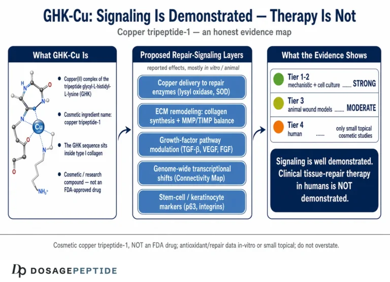What Scientific Evidence Demonstrates GHK-Cu’s Role in Tissue Repair Signaling?