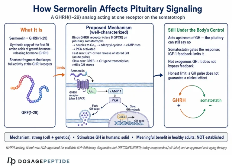 How Does Sermorelin Affect Pituitary Signaling in Endocrine Research?