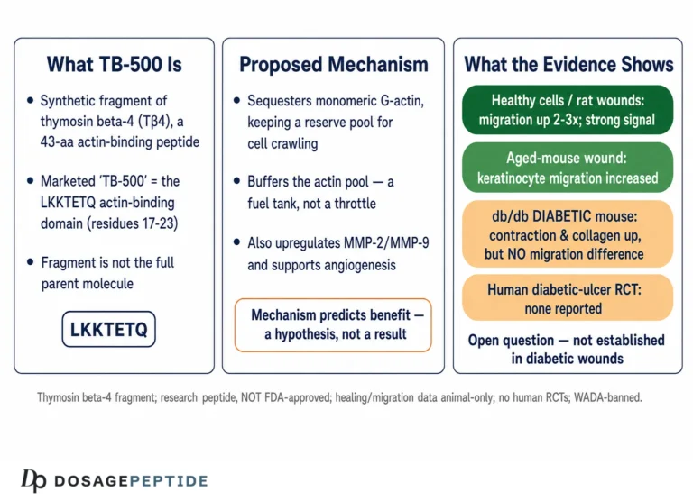 Does TB-500 Promote Cellular Migration in Diabetic Non-Healing Wound Models?