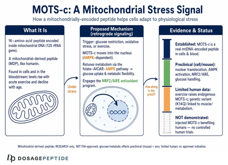 What Is the Function of MOTS-C in Metabolic Adaptation to Physiological Stress?
