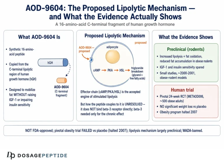 How Does AOD-9604 Peptide Work in Lipolysis and Metabolic Studies?