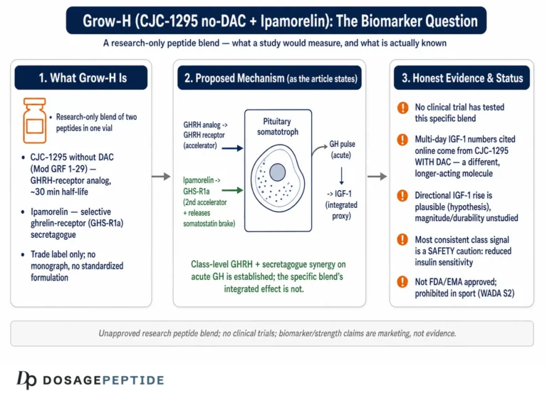 What Biomarker Responses May Be Associated With the Grow-H Peptide Blend?