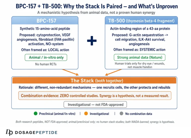 BPC-157 + TB-500: The Recovery Blend Explained — Why Researchers Stack Them