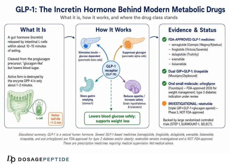 What Is a GLP‑1? A Complete Guide for Peptide and Health Enthusiasts