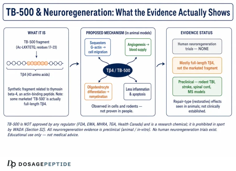 Does Experimental Evidence Support a Neuroregenerative Role of TB-500?