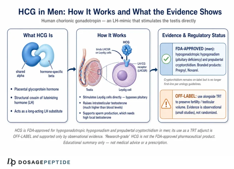 HCG for Men: Testosterone, Fertility and What the Research Shows