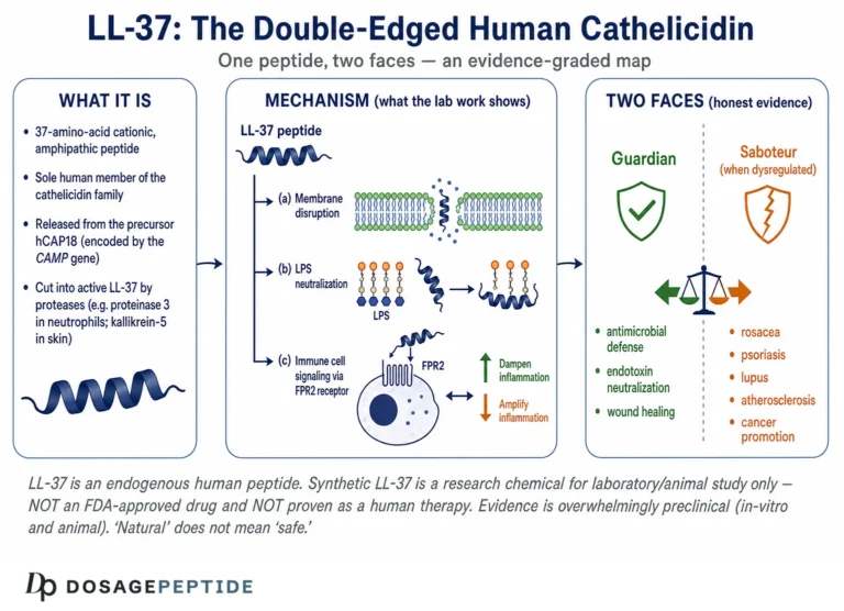 What Is LL-37? The Human Cathelicidin Peptide — Antimicrobial & Immune Research Explained
