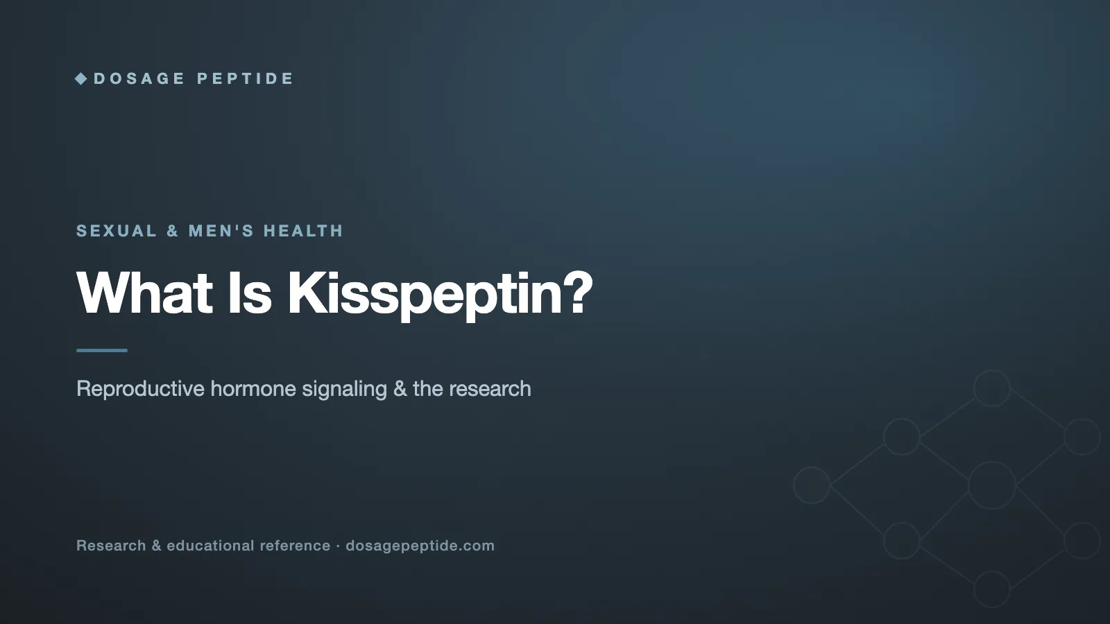 What Is Kisspeptin? How It Controls Puberty, Fertility and Hormones