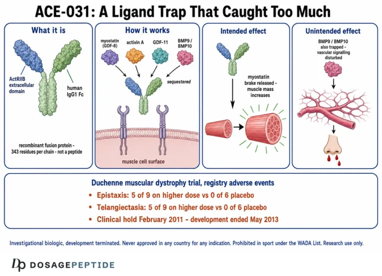 What Is ACE-031 (Ramatercept)? Myostatin Inhibition Research and Why Development Stopped