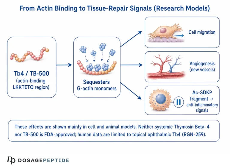 Thymosin Beta-4 vs TB-500: Are They the Same Peptide? (Research Explained)