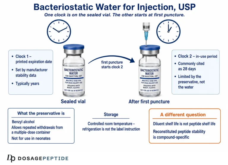 How Long Is Bacteriostatic Water Good For? Shelf Life and the 28-Day Rule