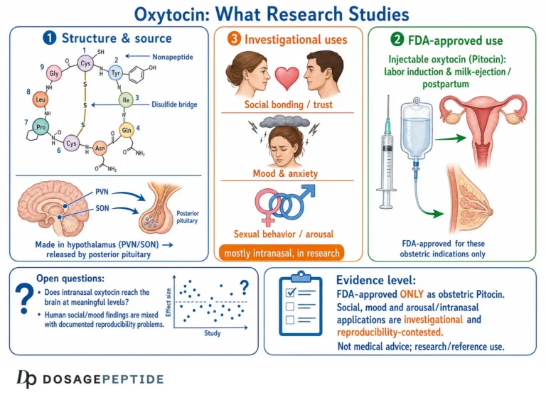 What Is Oxytocin? Social Bonding, Mood & Arousal in Peptide Research