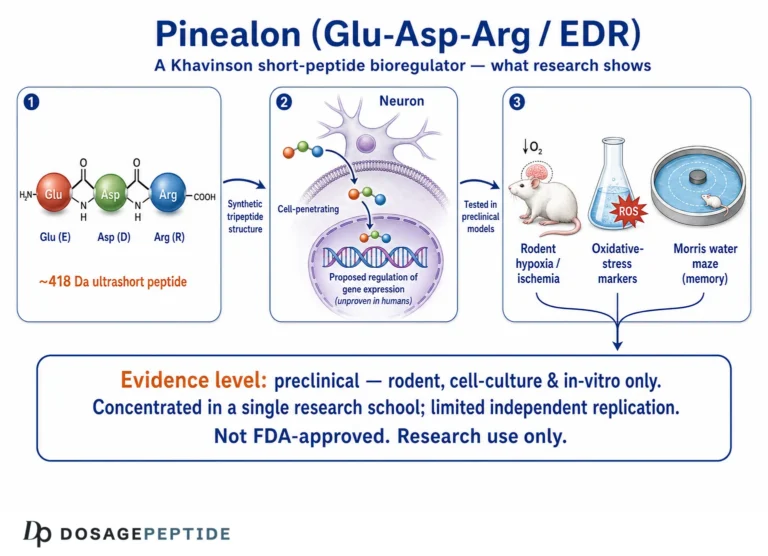 What Is Pinealon? The EDR Peptide and What the Evidence Shows