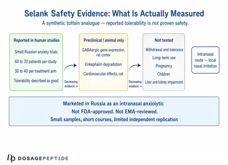 Selank Side Effects: What to Expect, and What Has Never Been Tested