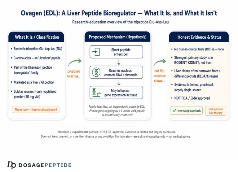 What Is Ovagen? The Liver Bioregulator Peptide Explained